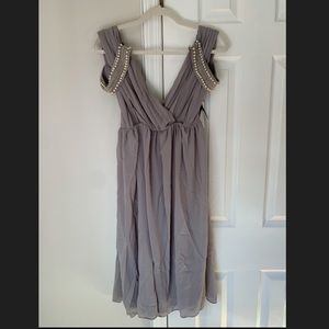 Midi Dress in Opal Grey (New With Tags!)
